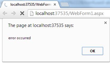 exception handler in angularjs